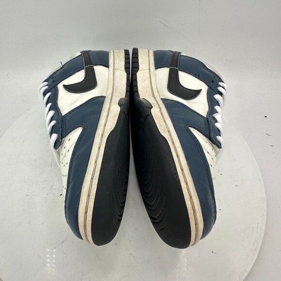 Nike Dunk Low Women Size 8 HM6192-478 Armory Navy White Skateboarding Shoes - Picture 7 of 11